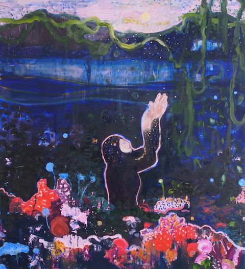 Diver with Reef 2 (2021)